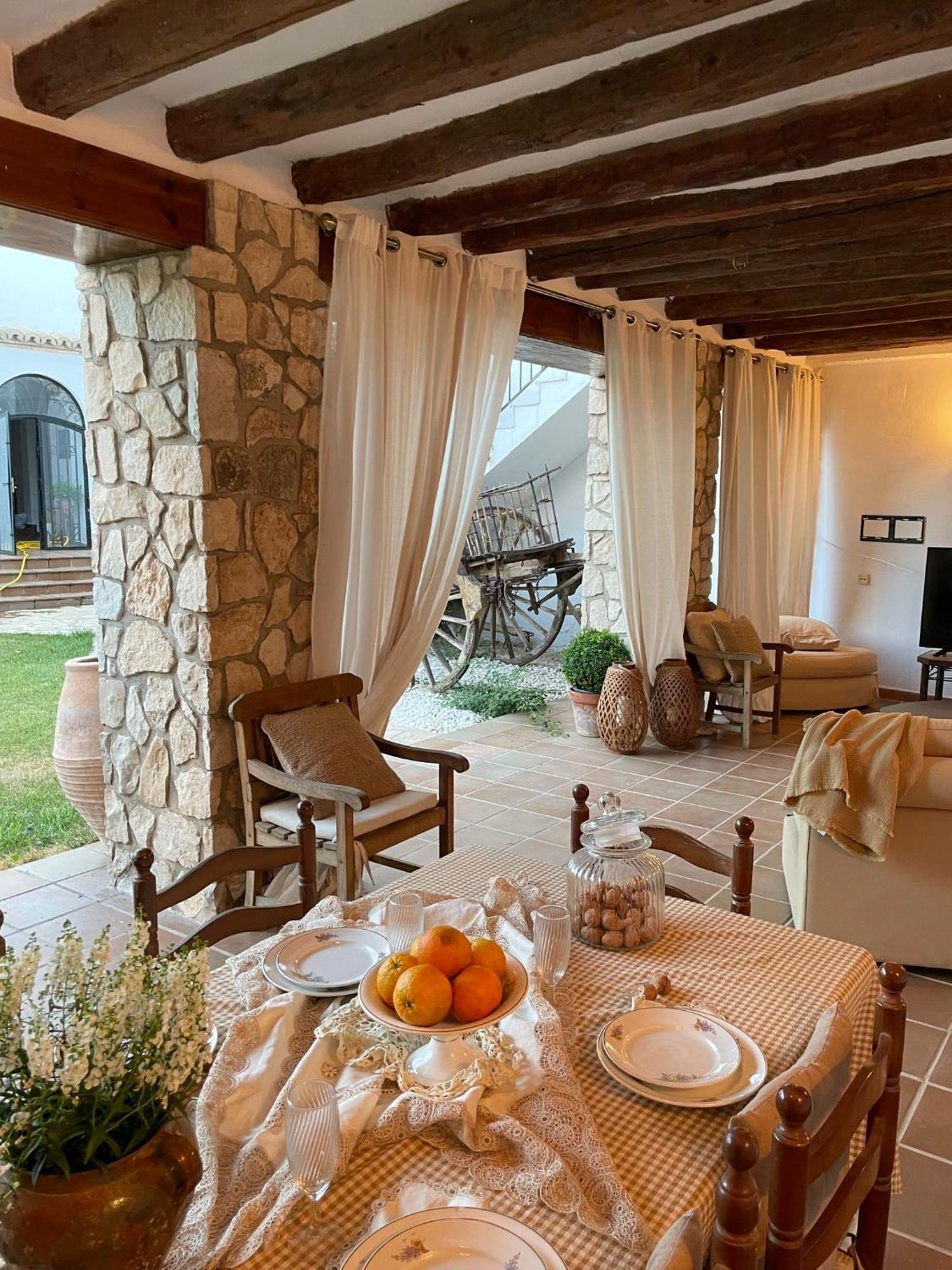 Apartamento Casa Medina Rural Magallon Exterior foto